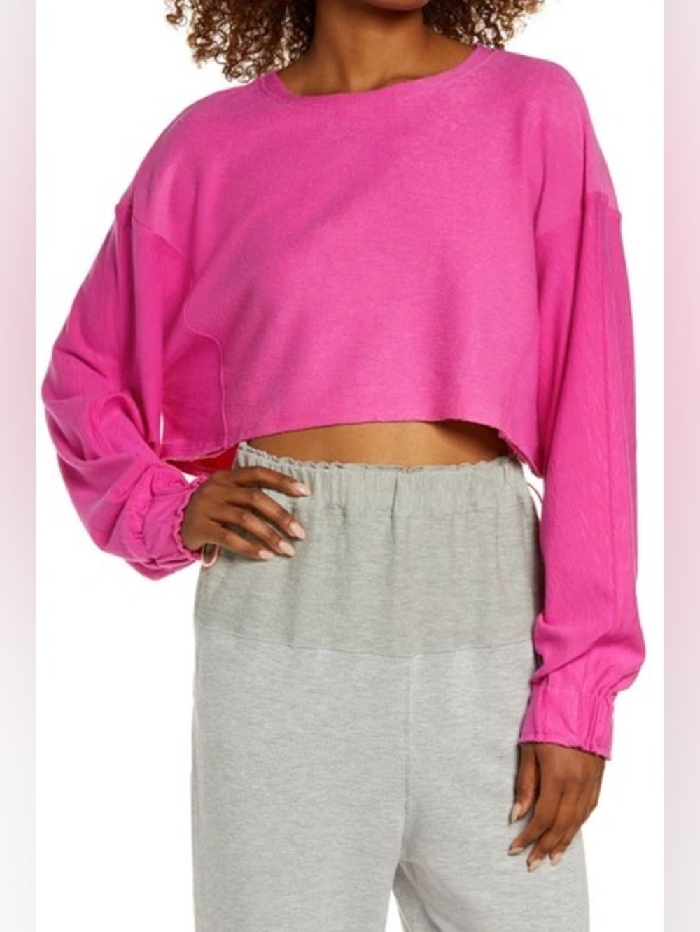 Free People Movement Surfside 🏄‍♀️ Crop Sweatshirt | Small